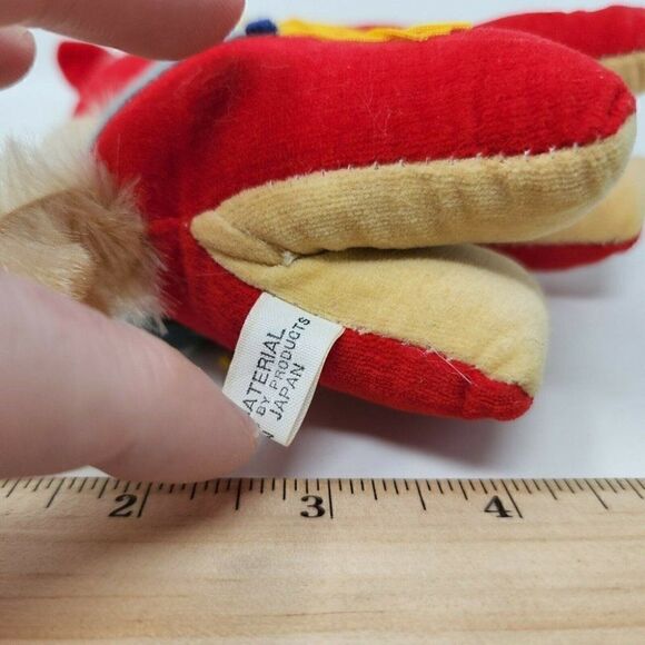 VINTAGE KNOTTS BERRY FARM RED HORSE HAT JAPAN MADE THEME PARK PRIZE PLUSH 7" - Picture 11 of 11